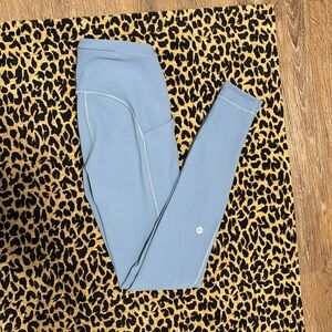 Light blue lululemon leggings